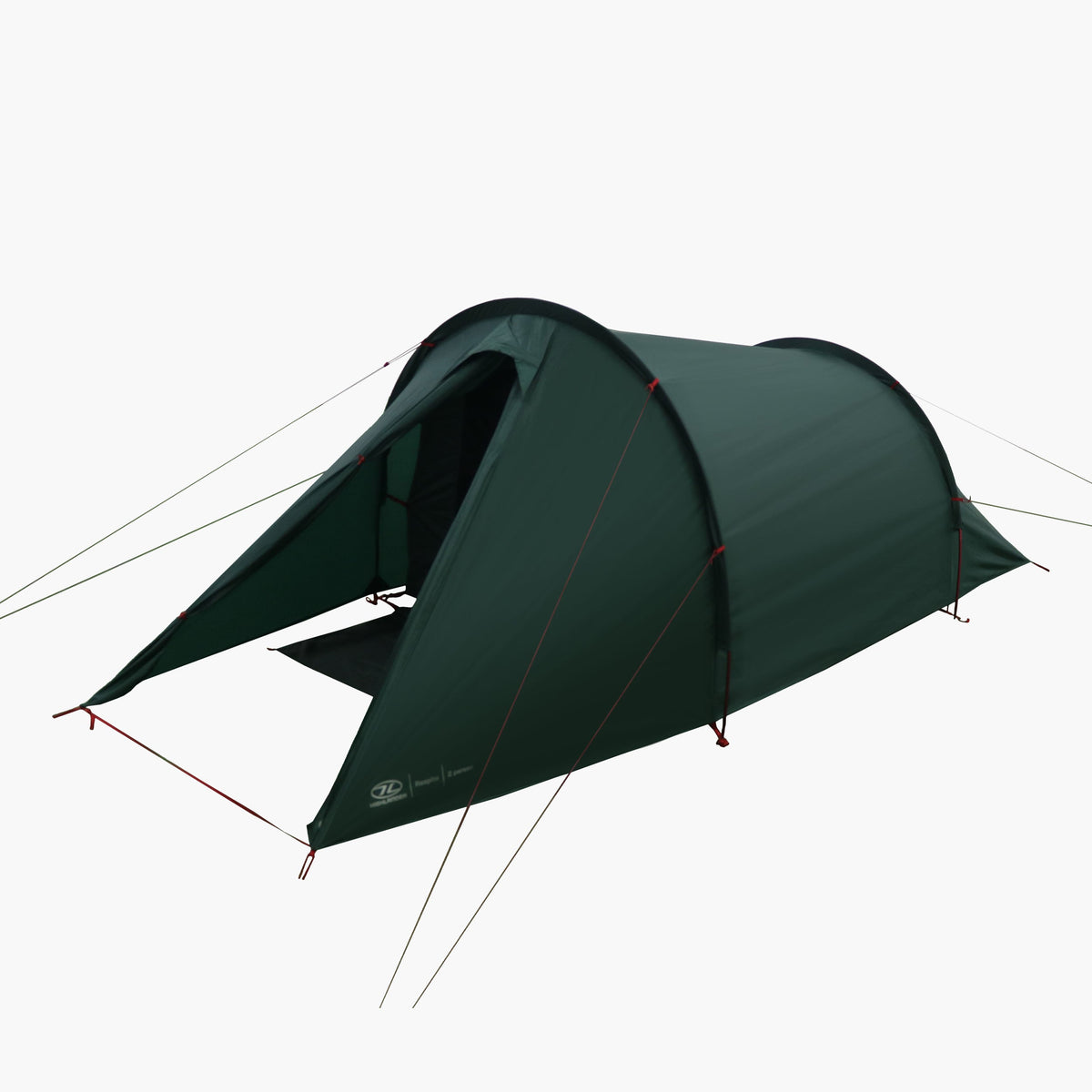 RESPITE 2 PERSON TUNNEL TENT, Pine green– Highlander Outdoor