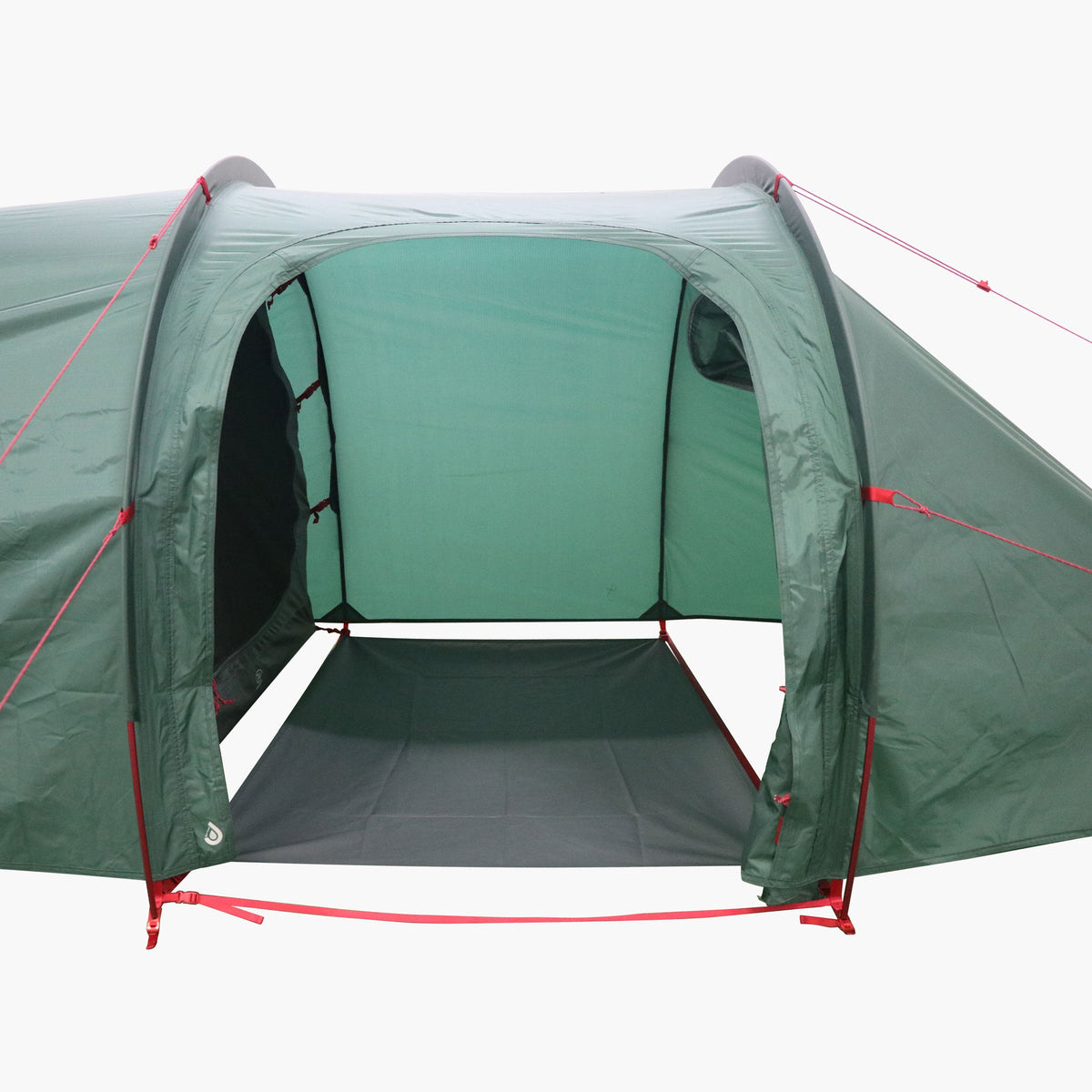 RESPITE 2 PERSON EXTENDED TUNNEL TENT, Pine green– Highlander Outdoor