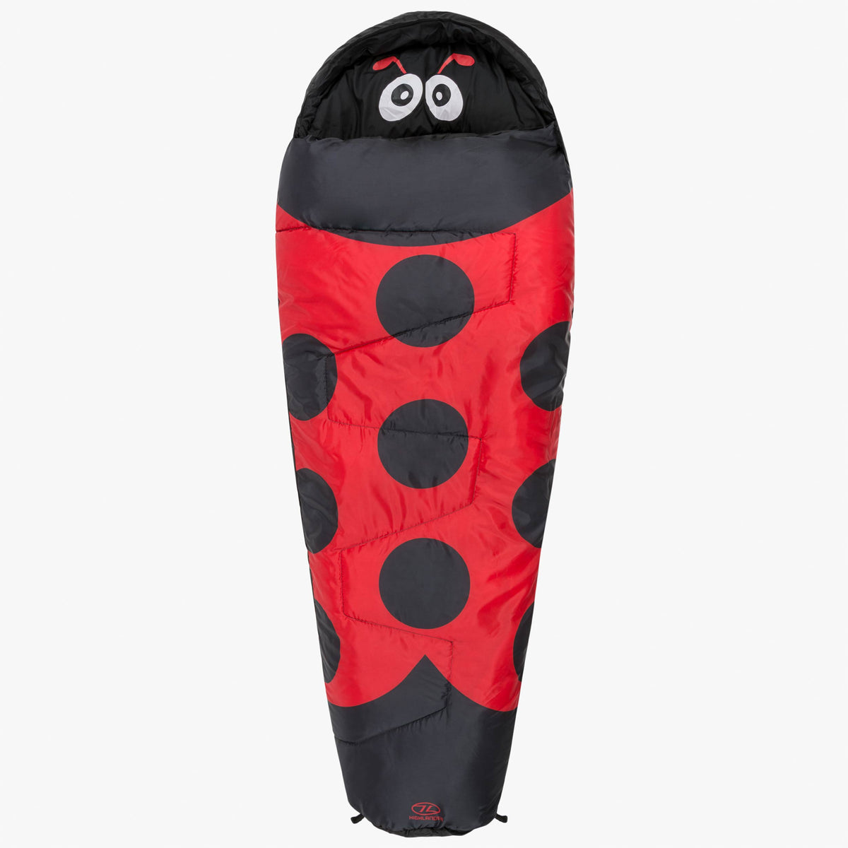 Creature Kids Mummy Sleeping Bag, Black Panda Highlander Outdoor