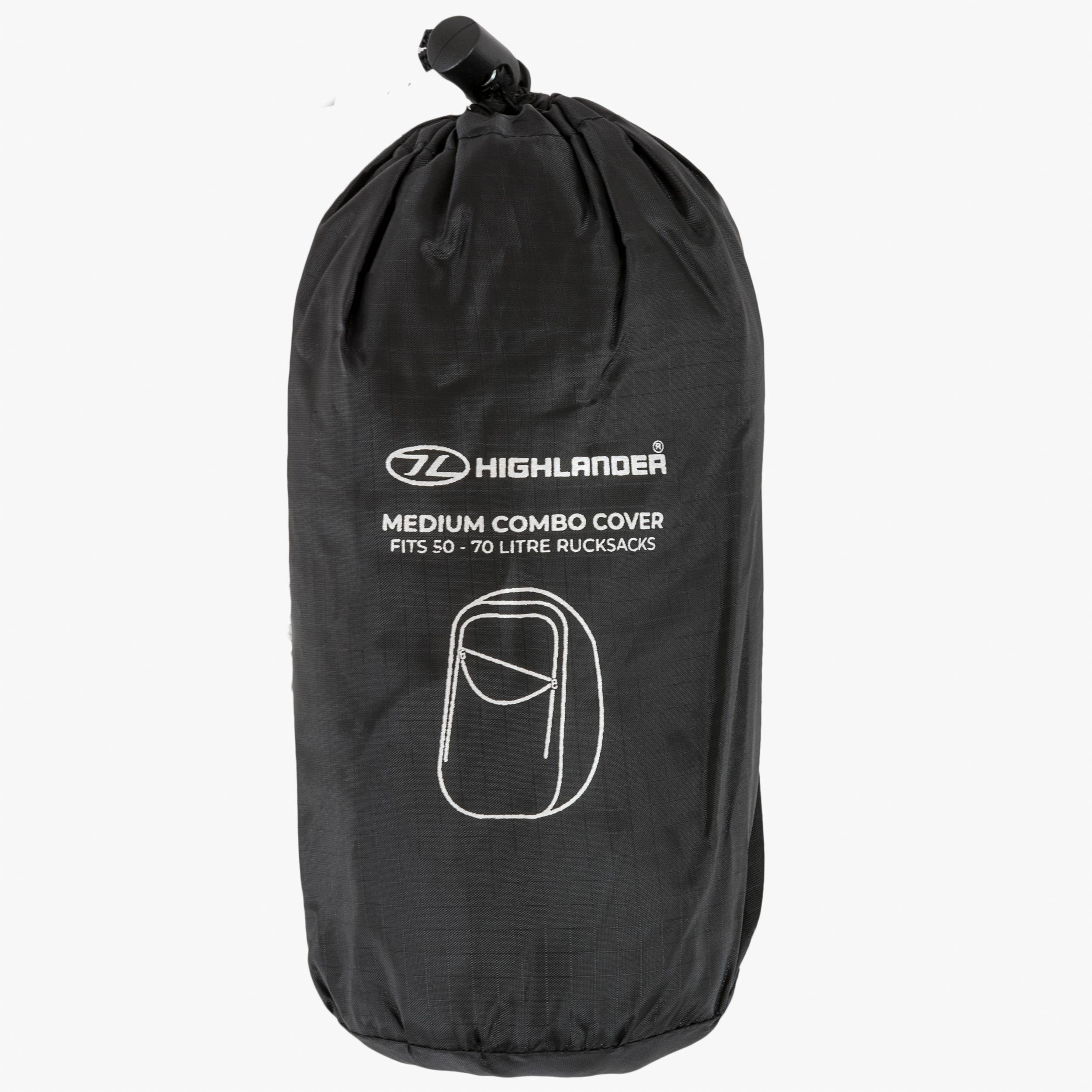 Combo Rucksack Rain Cover, 50-70L | Highlander Outdoor