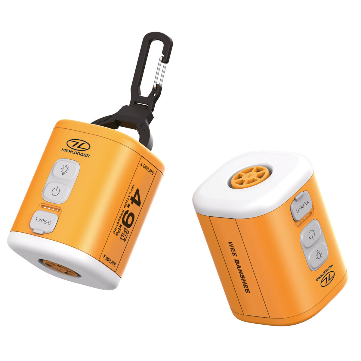 Wee Banshee V2 Micro Lightweight Air Pump & Camping Light– Highlander ...