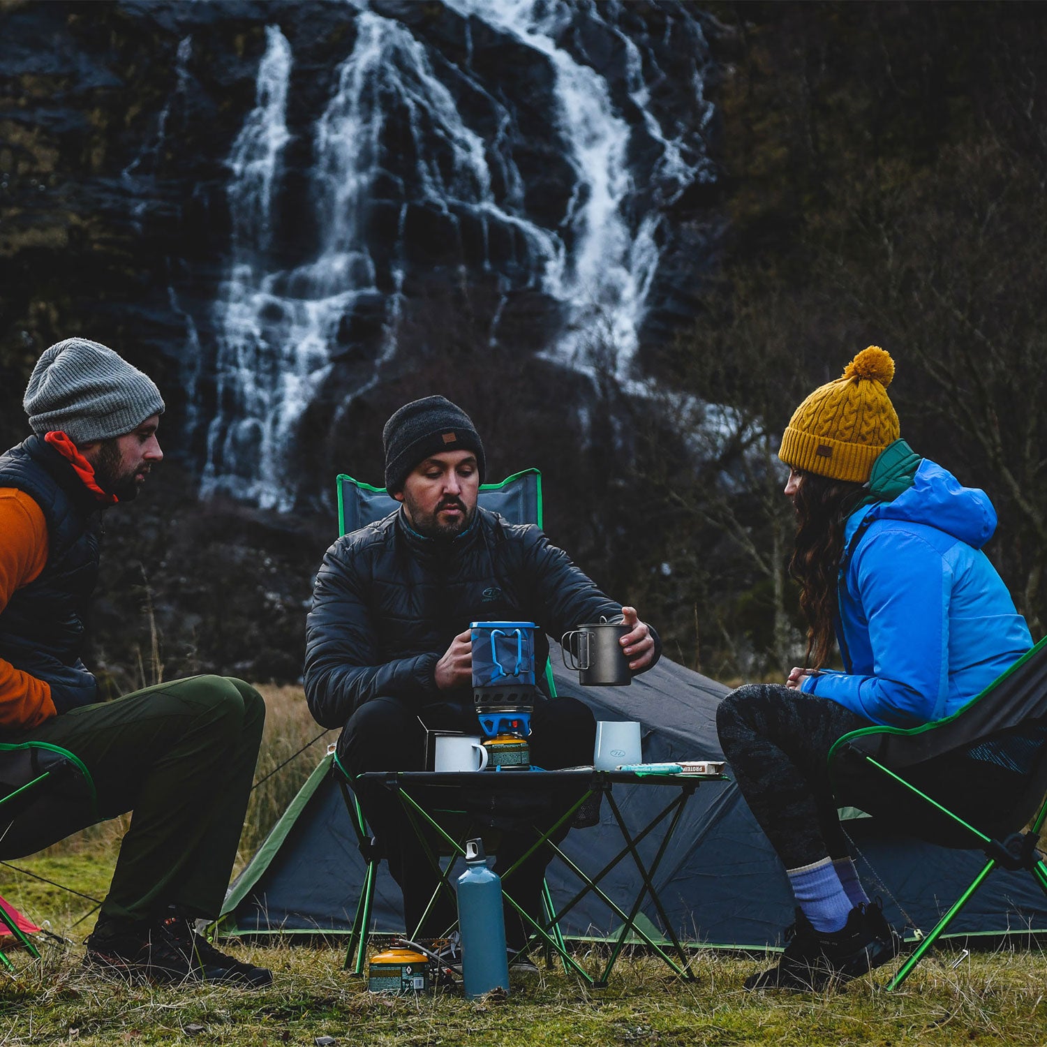 Ayr Folding Camping Table Highlander Outdoor