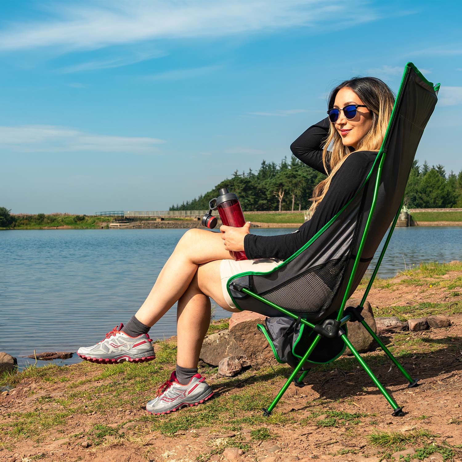 Ayr Rest Camping Chair Highlander Outdoor