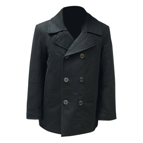 ジャケット・アウター NAMACHEKO 18AW SHETLAND WOOL PEA COAT JAC037-BK_grande.webp?v=1731323151
