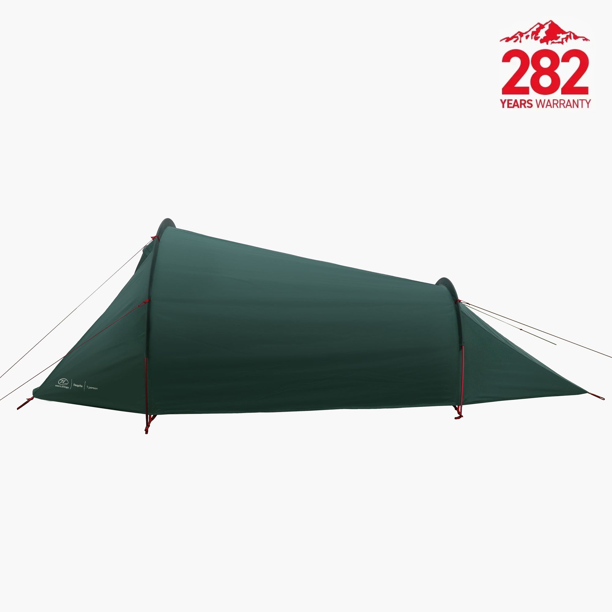 tunnel tent 1 person RESPITE 1 PERSON TUNNEL TENT, Pine green– Highlander Outdoor