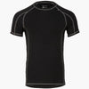 Bamboo Base Layer T-Shirt, Mens, Black, 2XL