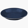 Deluxe Enamel Vintage Camping Soup Plate, Navy