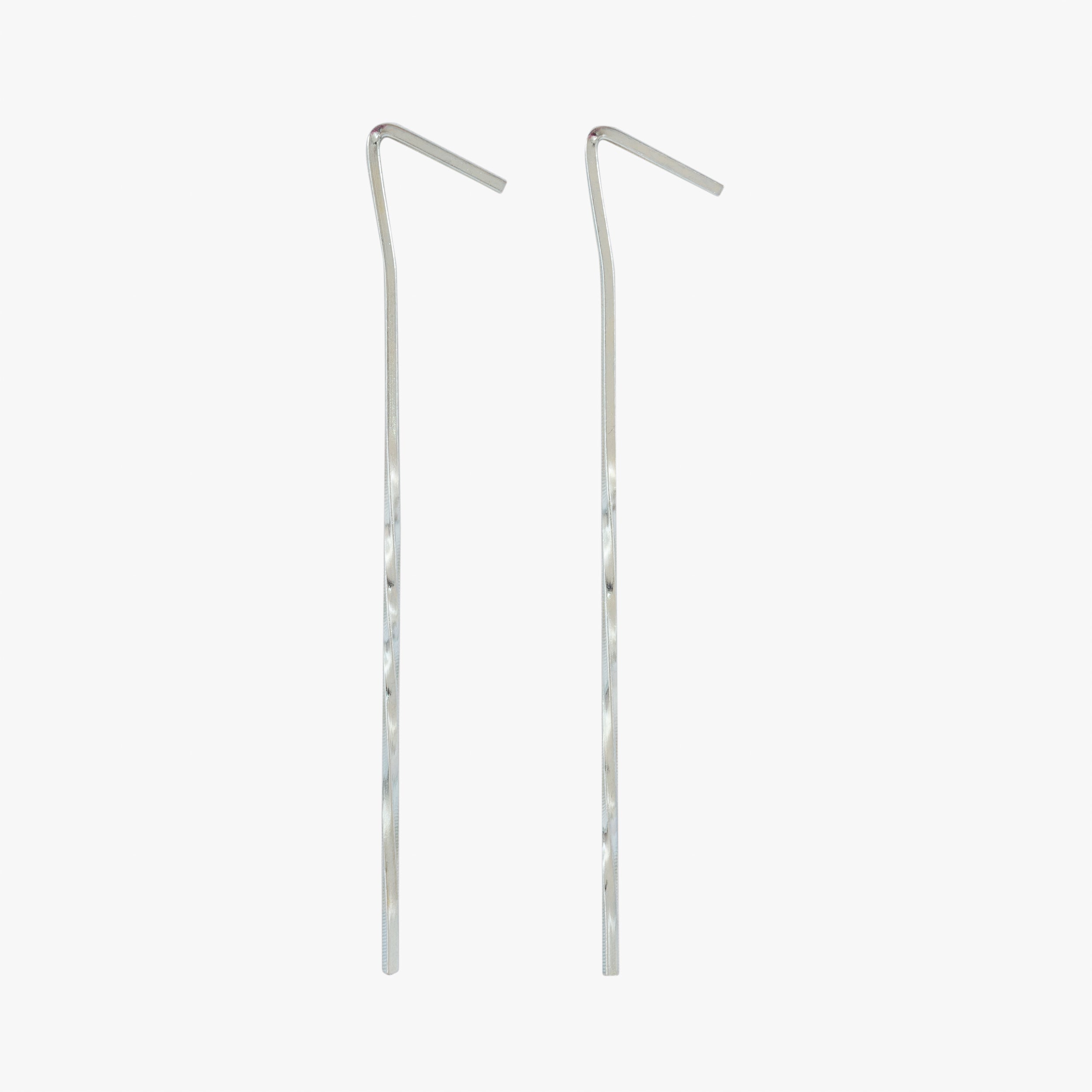 Steel Twisted Pegs 18cm 10 Pack