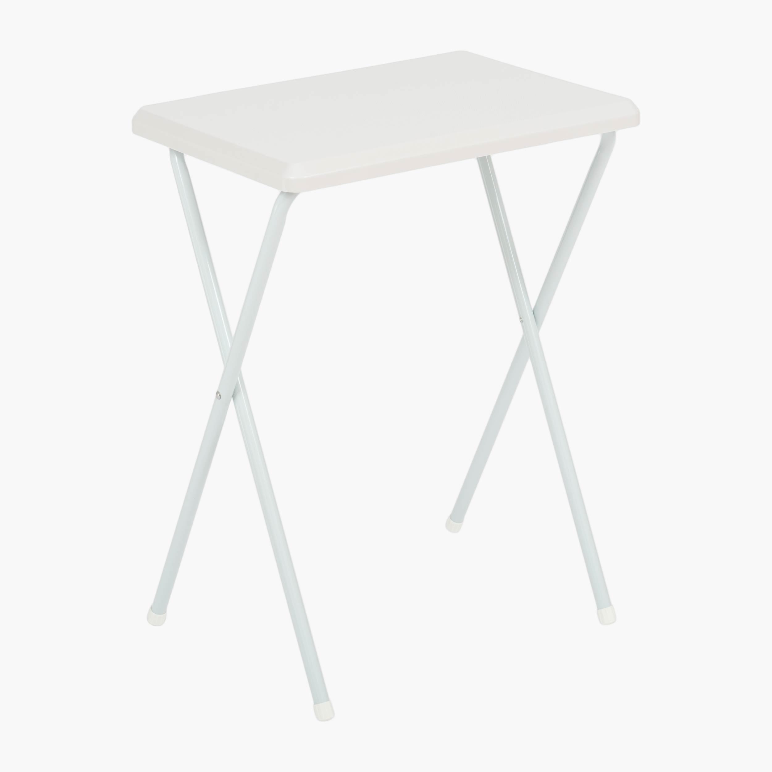 Small white deals plastic folding table