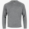 Crew Neck Sweater, Grey, 2XL