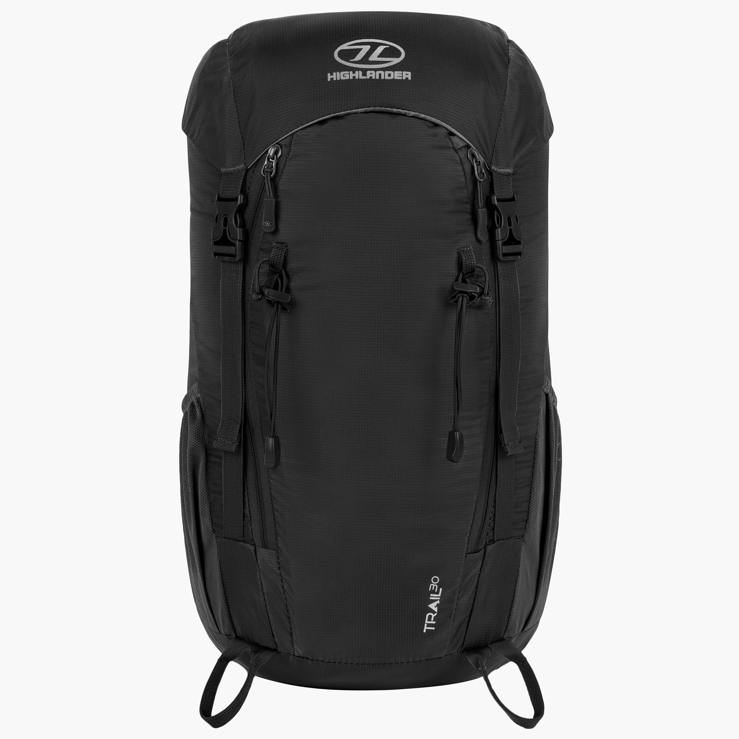 Pole star polyester 30l black backpack with laptop compartment best sale